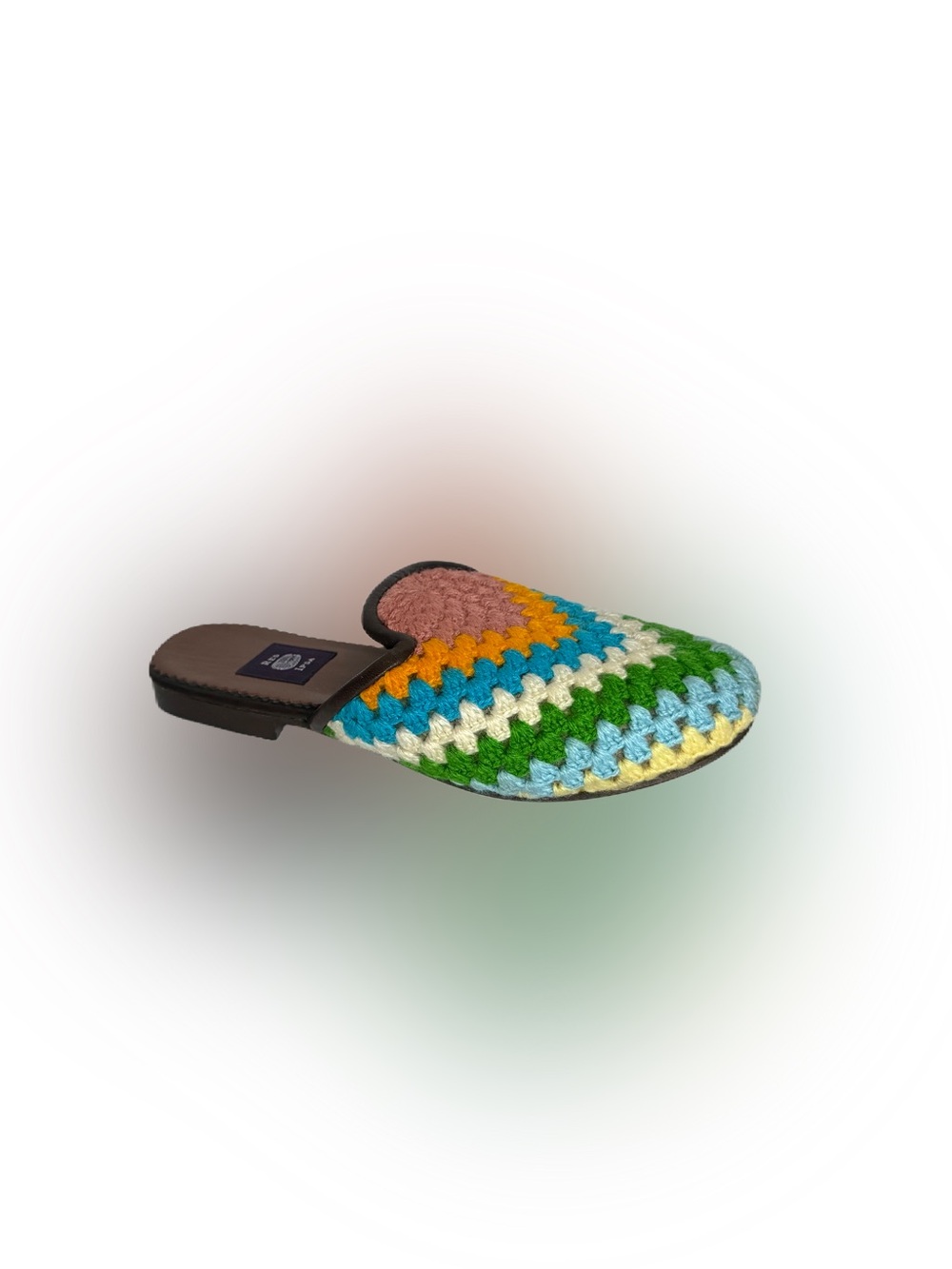 Res Ipsa Women Slide New Colorful Made In Morocco Size 8
